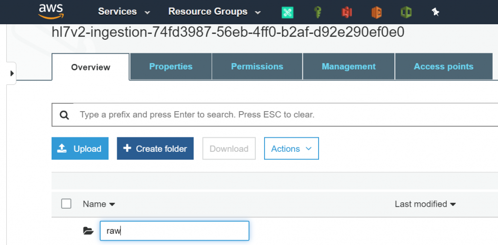 Healthcare data lake