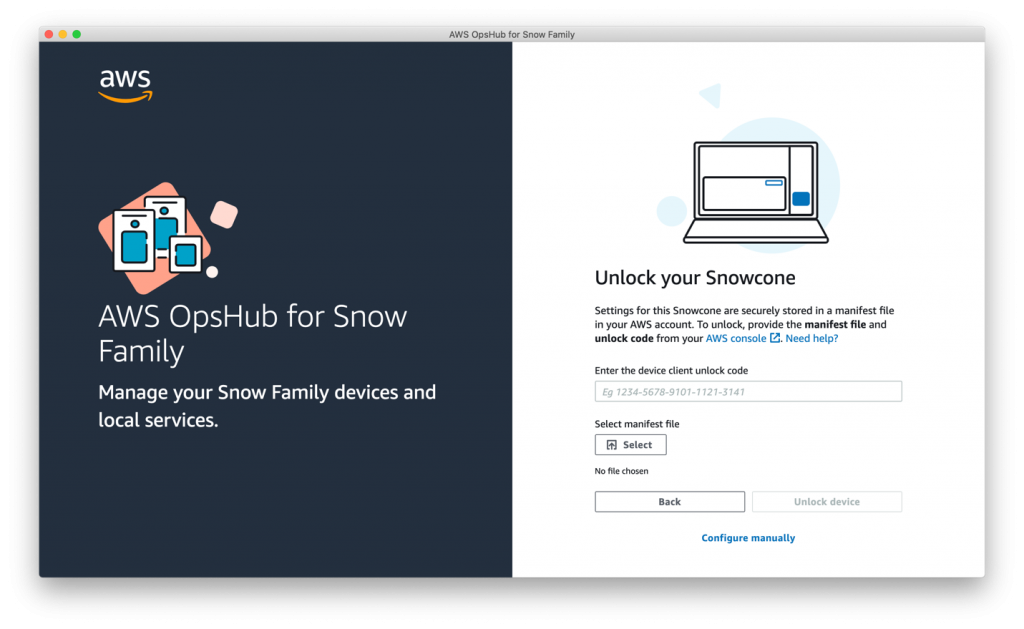 Figure 5: Unlock page