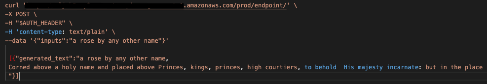 Figure 5. A sample OAth 2.0 scope attached to an admin user, which features 1) the app client id, 2) the custom scope, and 3) the usernames for the Admin user.