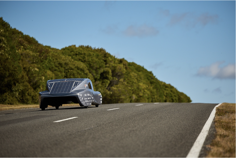 The Sunswift 7 racing car.