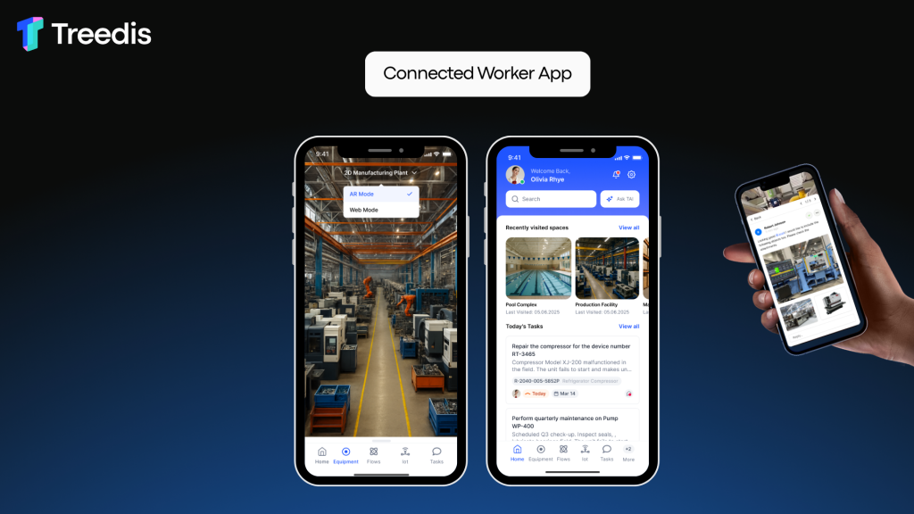 An image of Treedis' Connect Worker App