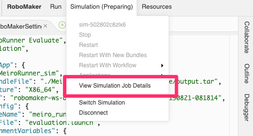 Launch RL training application