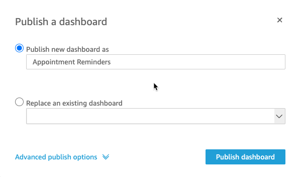 Amazon QuickSight Report