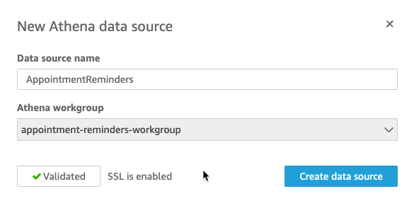QuickSight Data Connection