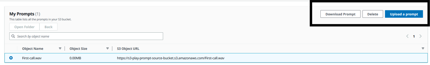 S3 prompt management tool screenshot