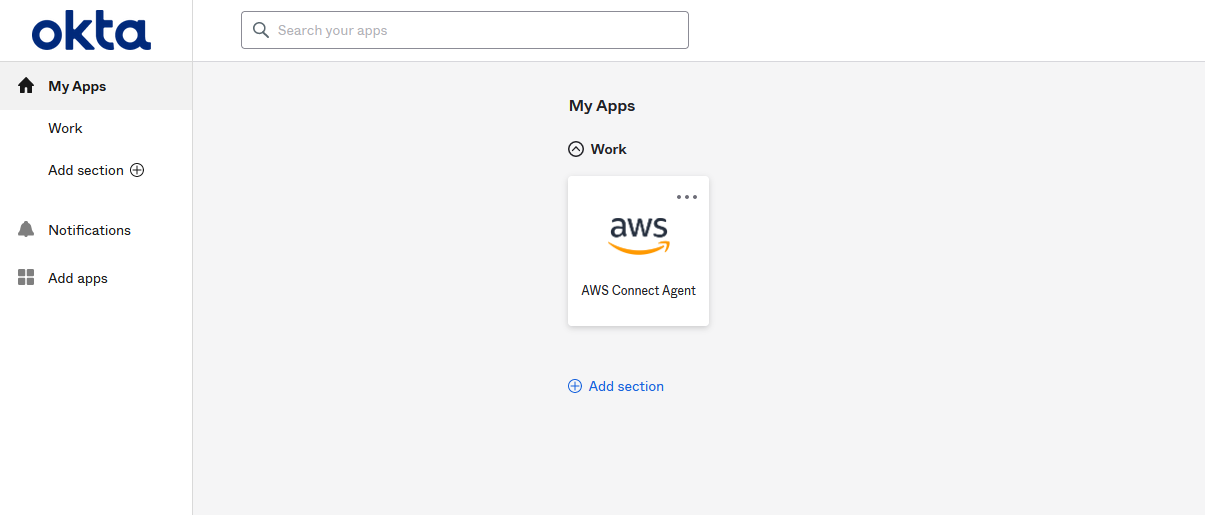 Login to primary SSO Application
