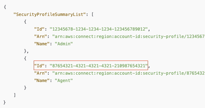 list-security-profile