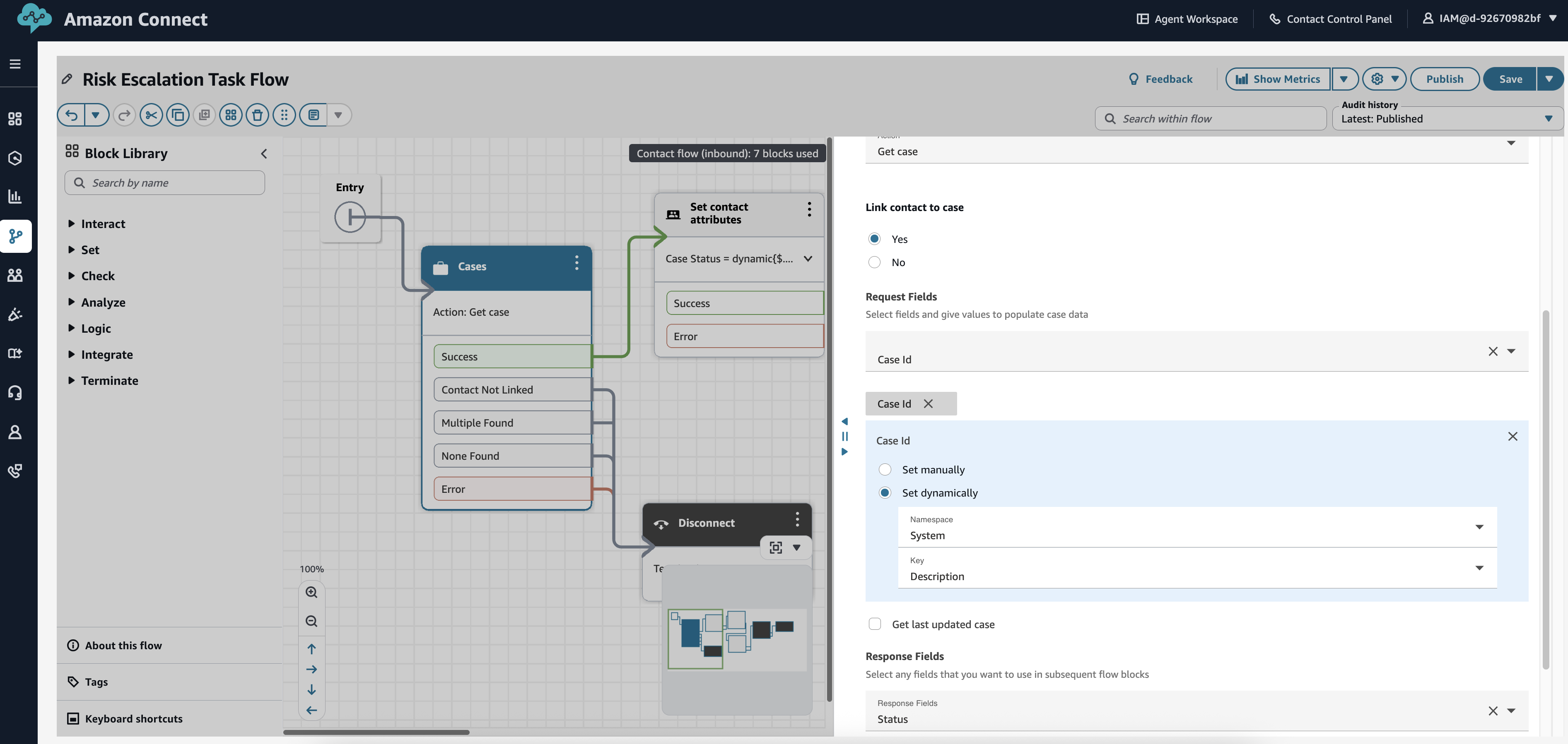 Risk Escalation Task Flow