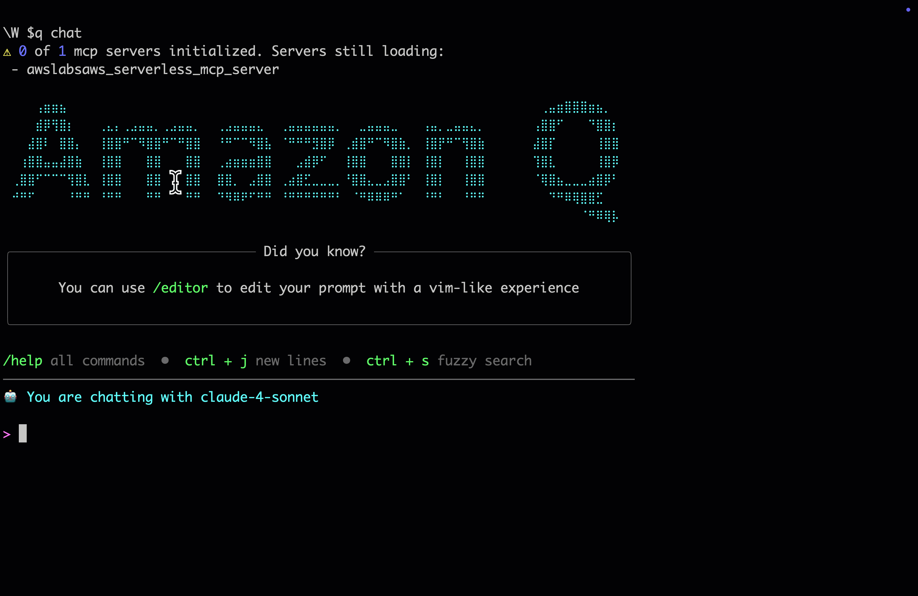 Figure 5. Testing and refinement step using Amazon Q Developer