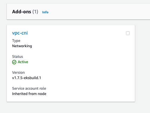 EKS Managed Addons