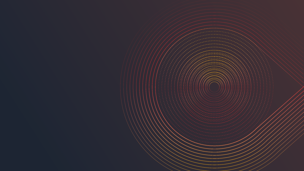 階層化された円のイメージ