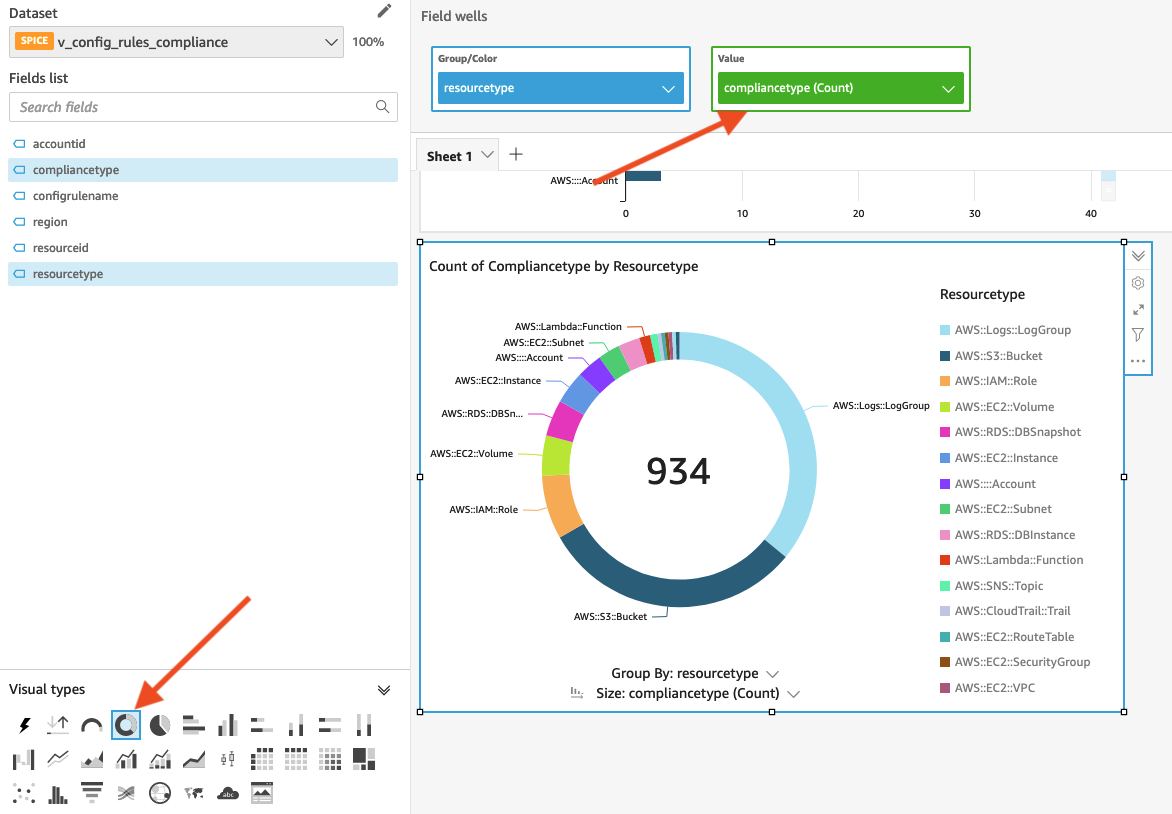 [フィールドウェル] セクションにフィールドを追加します