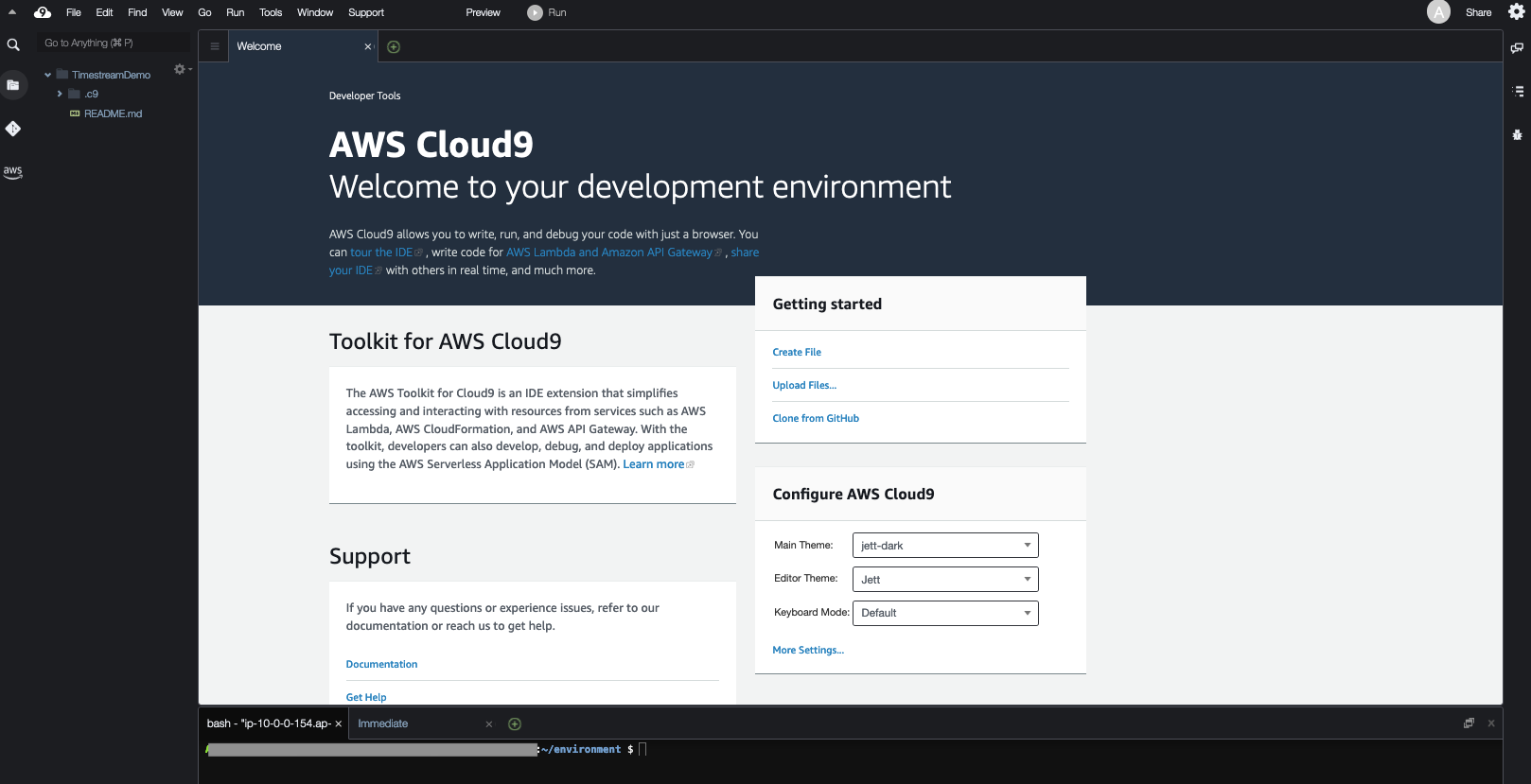 Cloud9_operation_screenshot