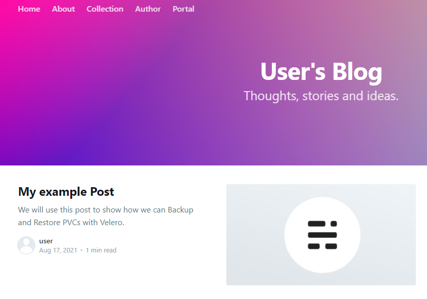 ブラウザでの新しい記事の表示