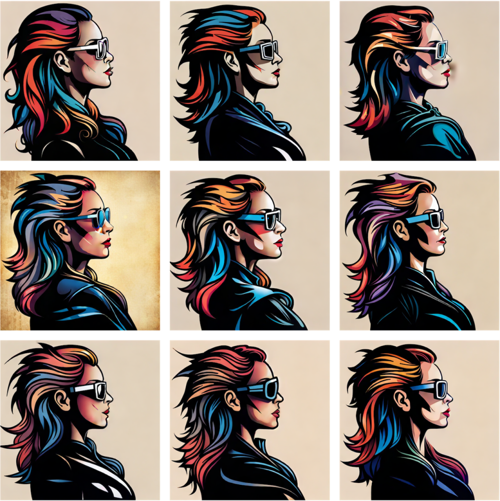 実際に生成した画像