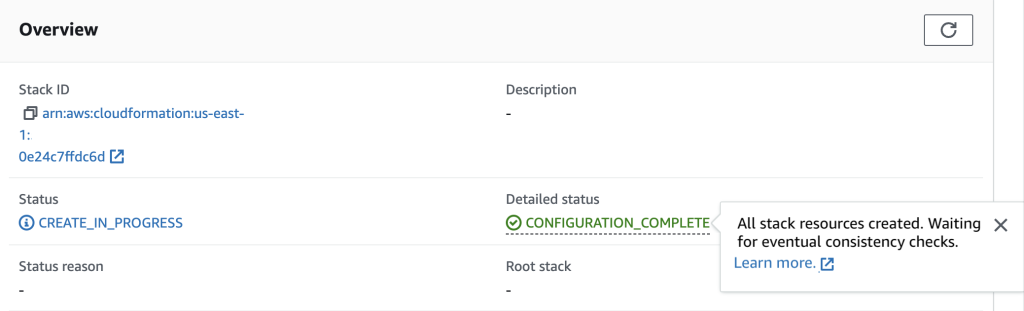 ECSApplicationスタックの概要