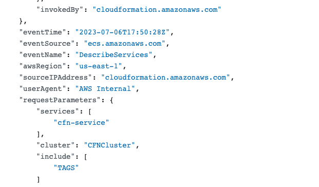AWS CloudTrailのイベント履歴