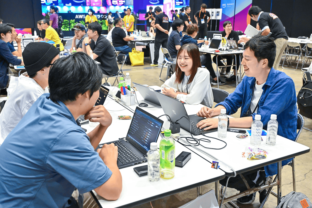 AWS Jam 実施中の様子 2/4