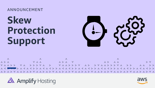 Launch Image with a clock and gear icon and skew protection text