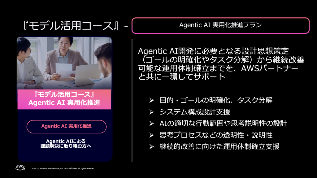 生成AI実用化推進プログラ AgenticAI プラン