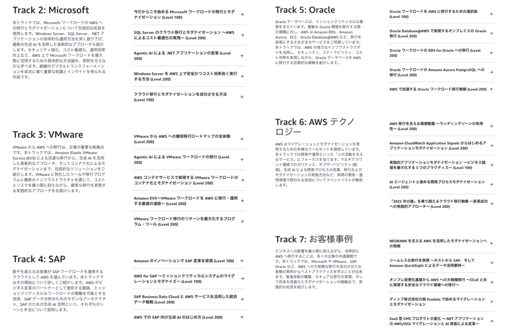 Innovate session agenda