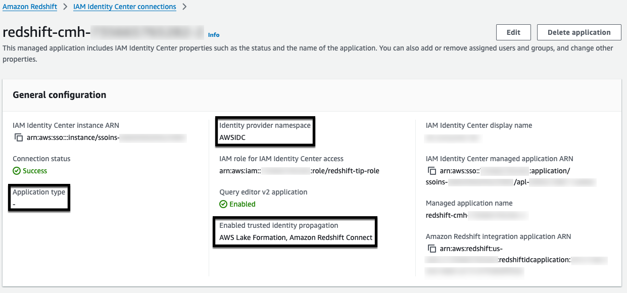 図 4: データ共有コンシューマー IDC 接続