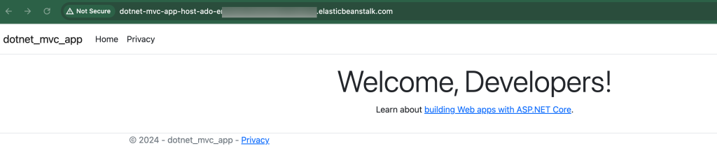 Figure 21: Application Post Change Deployment