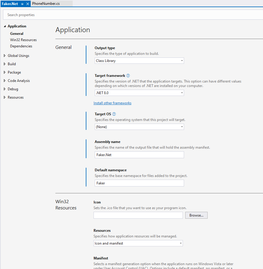 Figure 14: Verify target framework