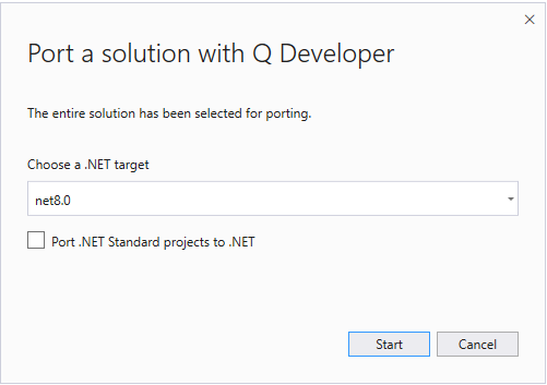 Figure 7: Port solution