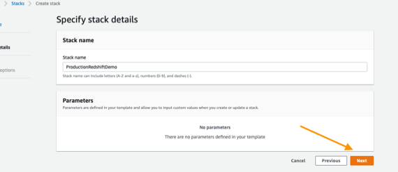 Setup step described by text