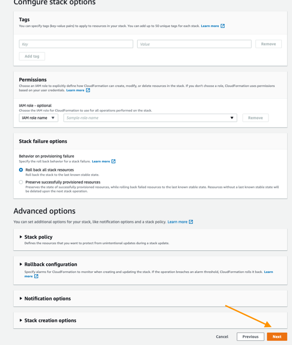 Setup step described by text