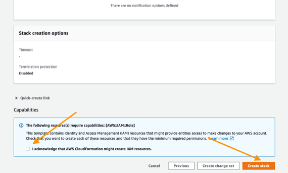 Cloudformation Setup