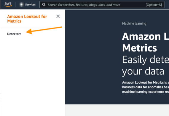 Lookout for Metrics Detectors Link