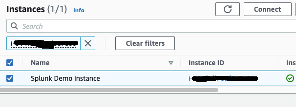 Connect to Splunk Instance