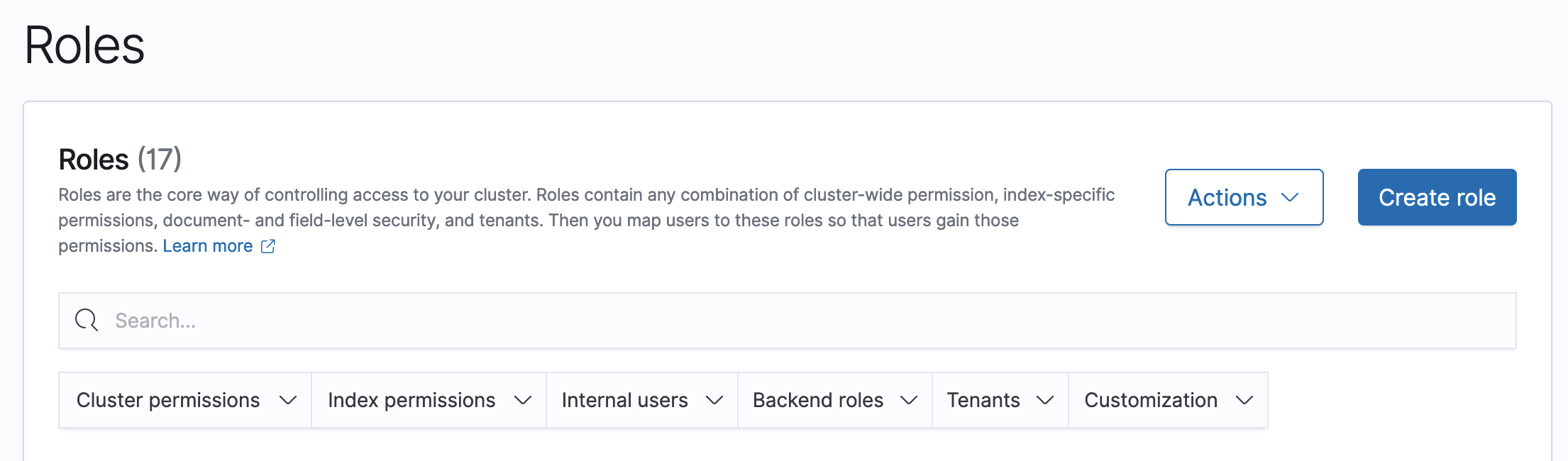 opensearch-create-role-button
