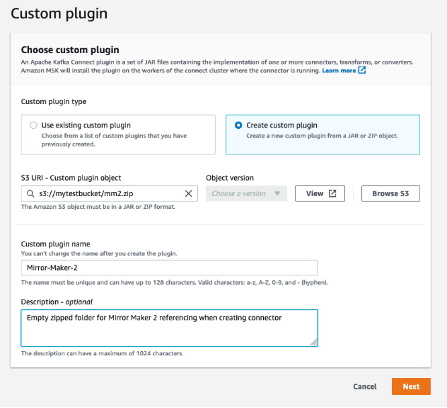 custom plugin console