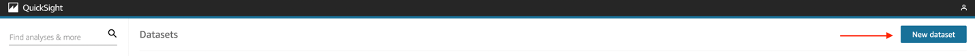 Quicksight DataSet