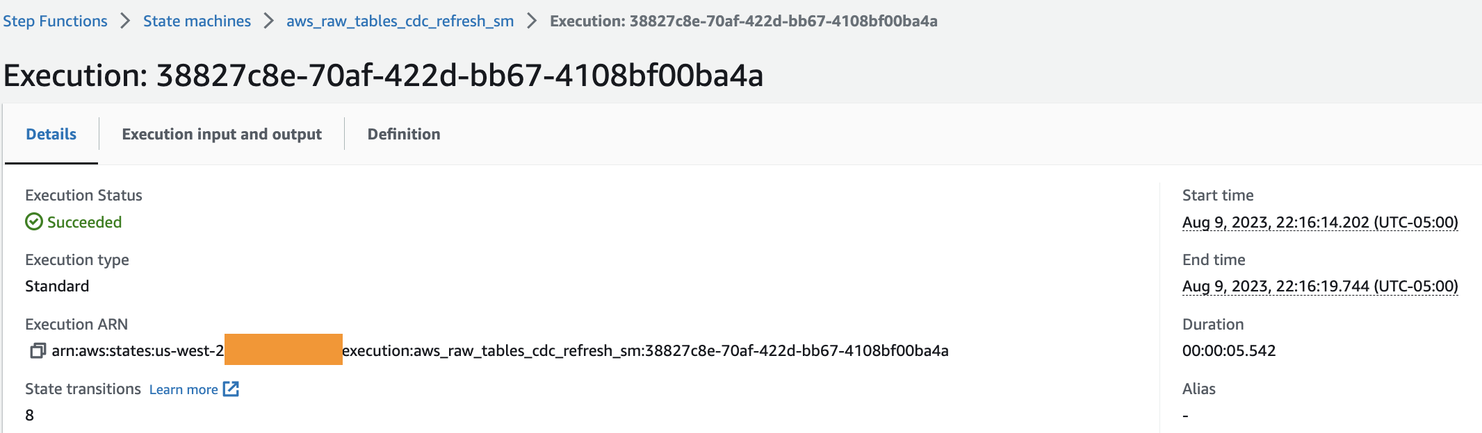 File Processor State Machine Run Summary