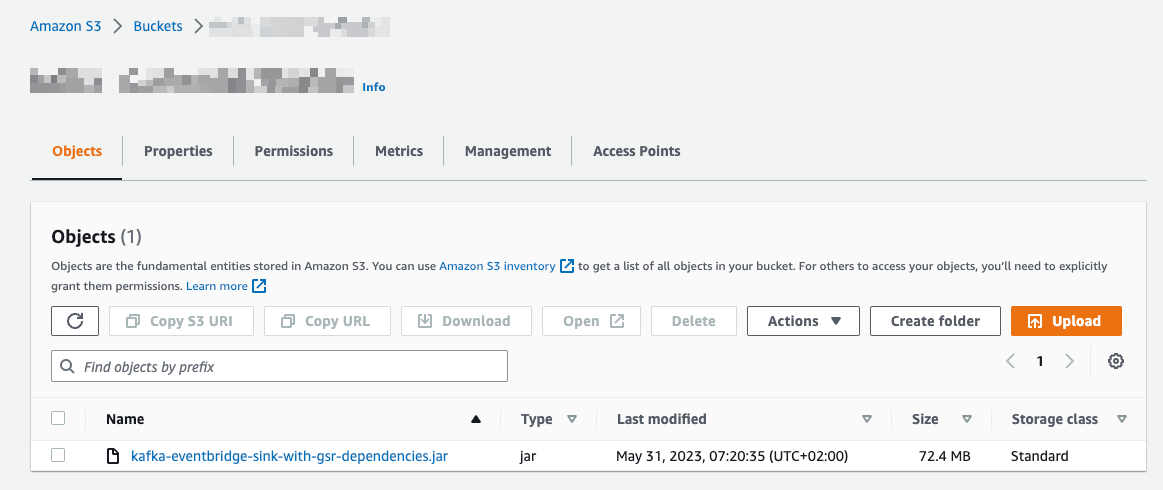 S3 File Upload Console