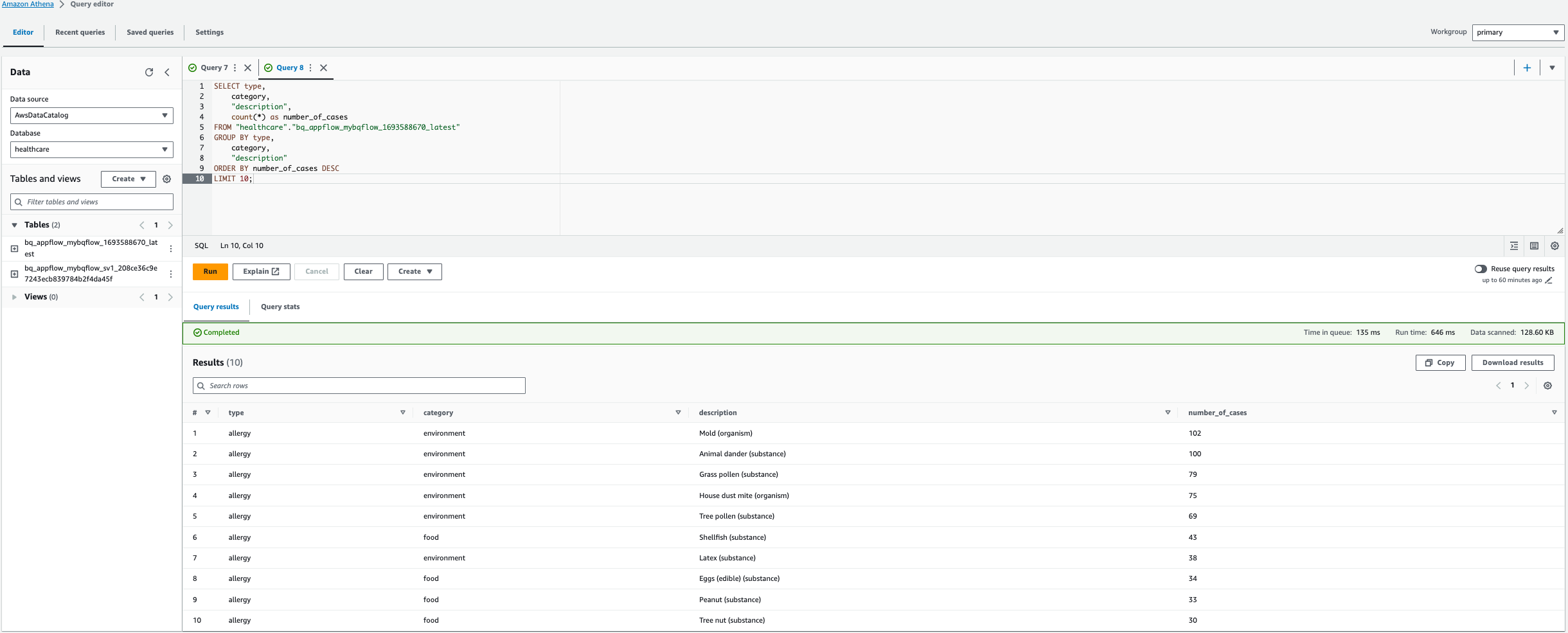 athena-custom-query-results