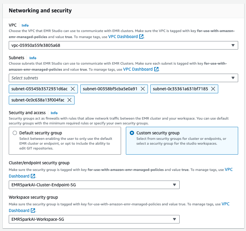 VPC Networking and Security