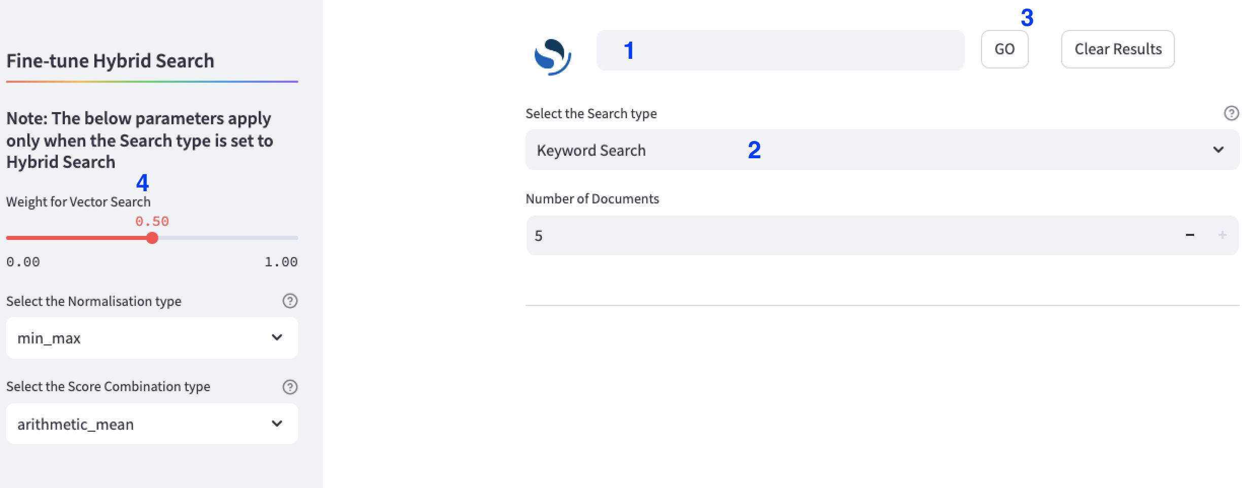 Application UI components