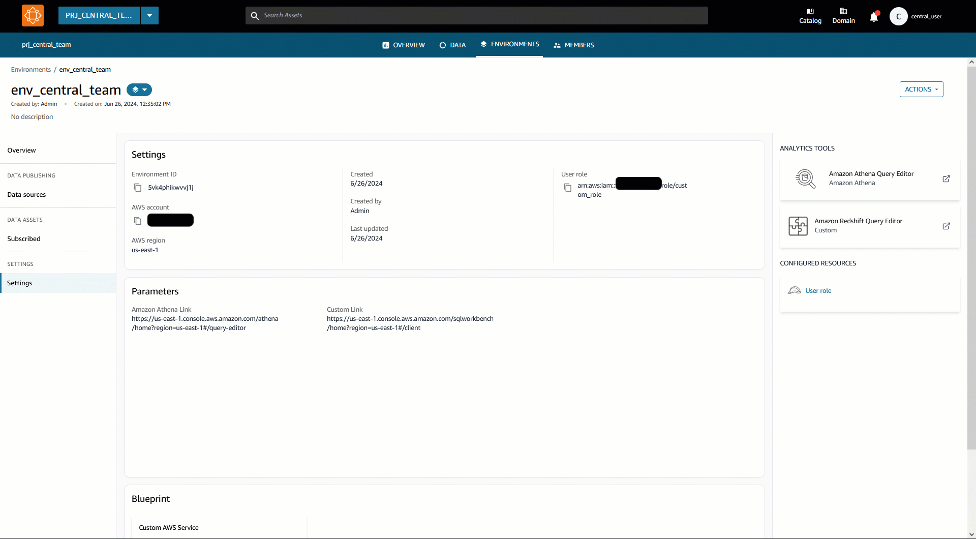 getcurrentUser from Redshift QEv2