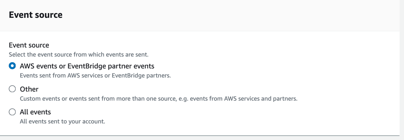 Define Event source