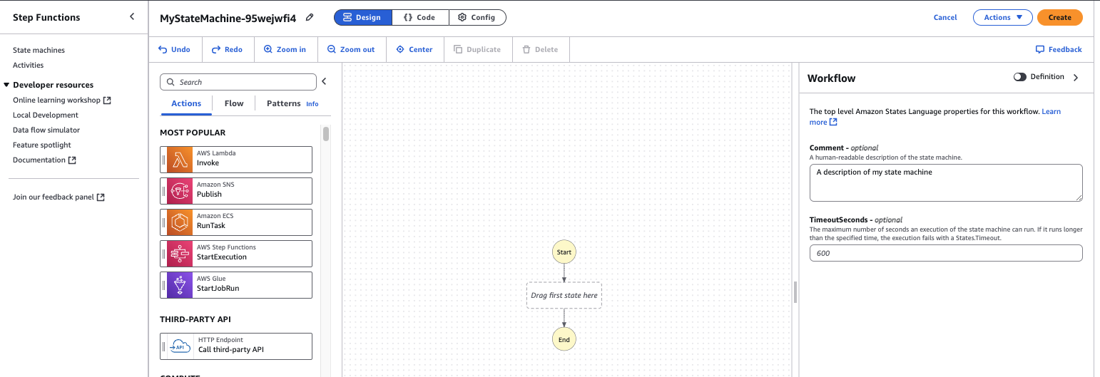 Figure 11-Step Functions blank template