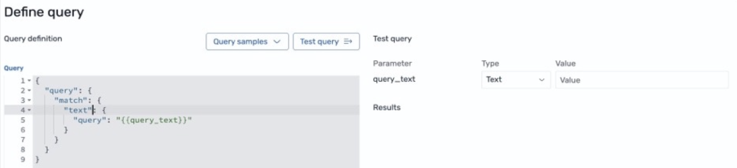 검색 플로우의 쿼리 인터페이스 업데이트