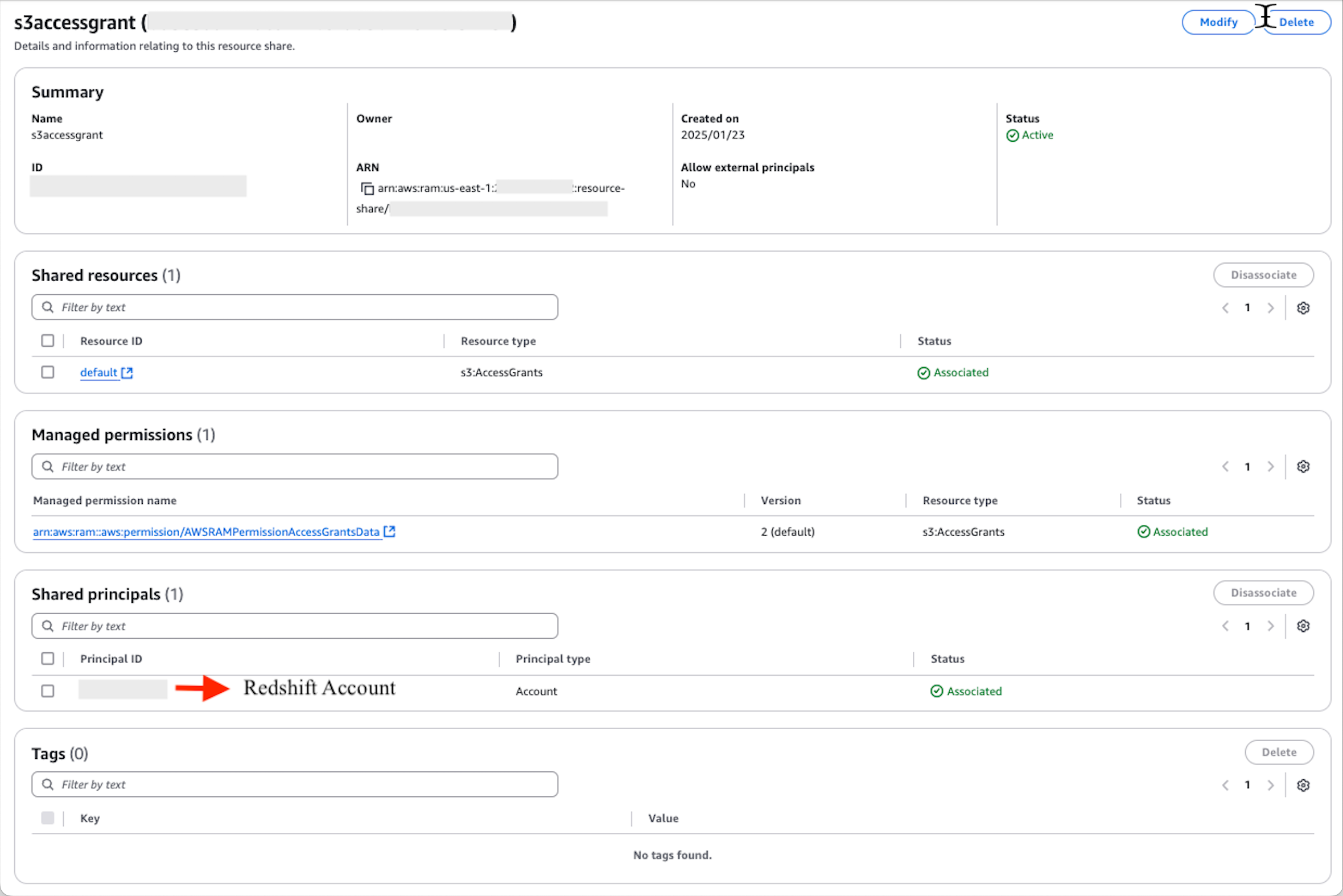 Figure 10: AWS RAM - create resource share wizard