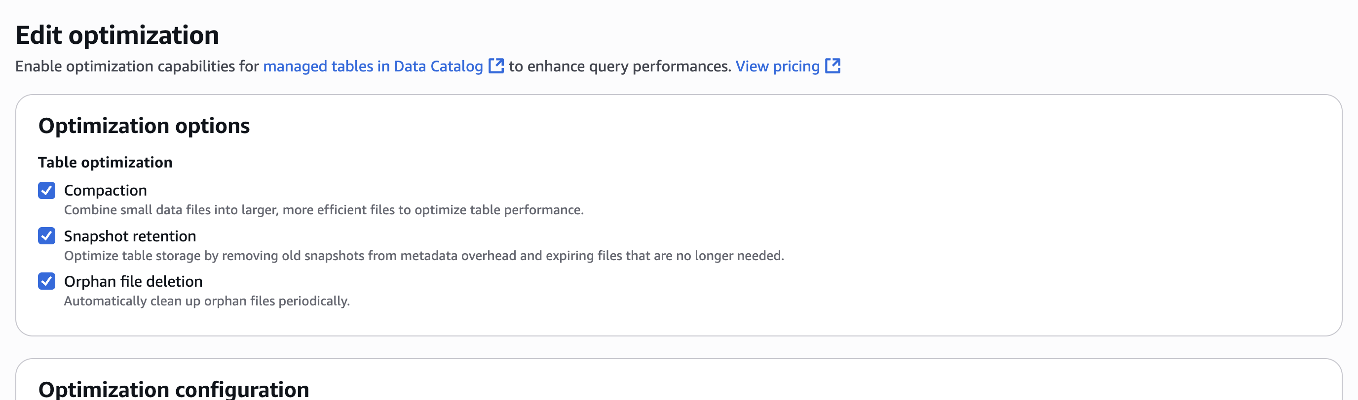 enable-optimizations