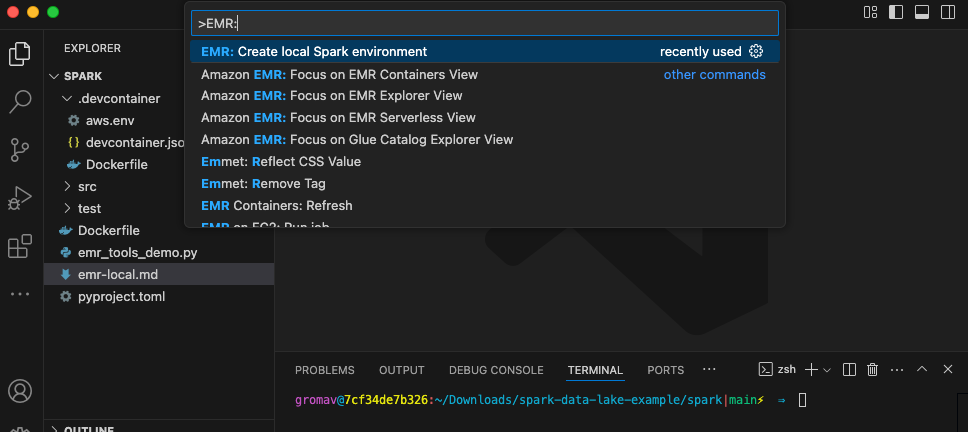 Amazon EMR Toolkit bootstrap
