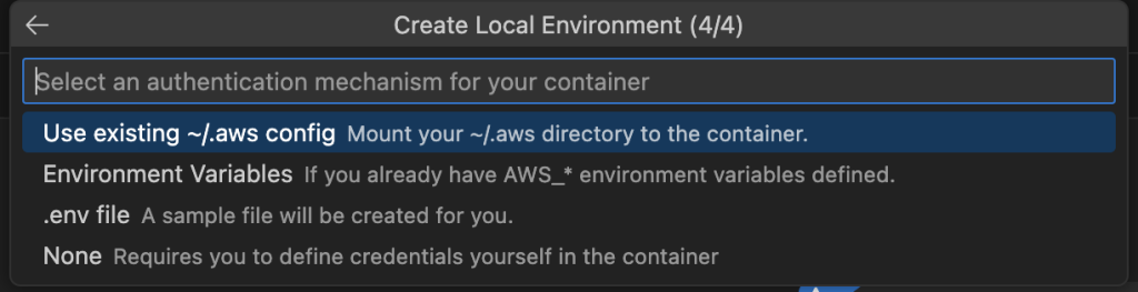 Amazon EMR toolkit local environment